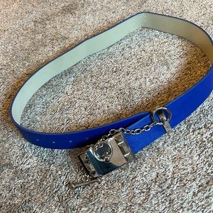 Bcbg blue belt size S